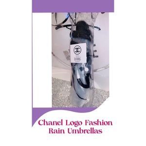 Large Transparent Waterproof Fashion Rain Umbrellas